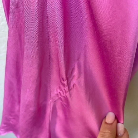 Astr Pink Satin Mini Dress - Picture 11 of 11